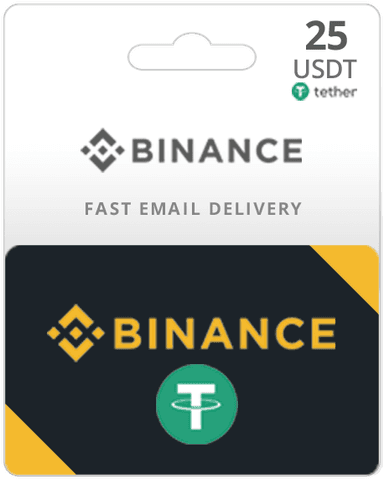 25 USDT Binance Gift Card