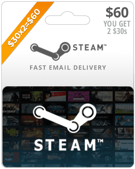 $60 Steam Card