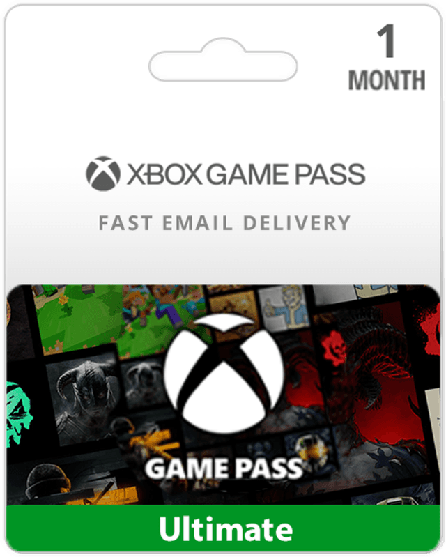 1 Month Xbox Game Pass Ultimate w/ Xbox Live (Email Delivery)
