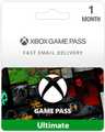 1 Month Xbox Game Pass Ultimate w/ Xbox Live (Email Delivery)