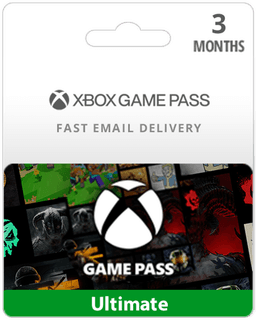 3 Month Xbox Game Pass Ultimate w/ Xbox Live (Email Delivery)