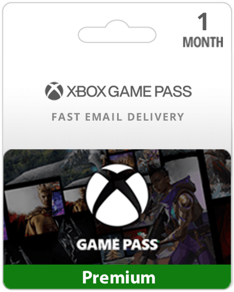1 Month Xbox Game Pass Premium Membership Card (Email Delivery)
