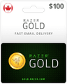 $100 Razer Gold Canada Game Card